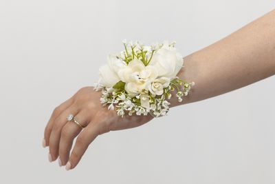 Simply Elegant Corsage (Rental)