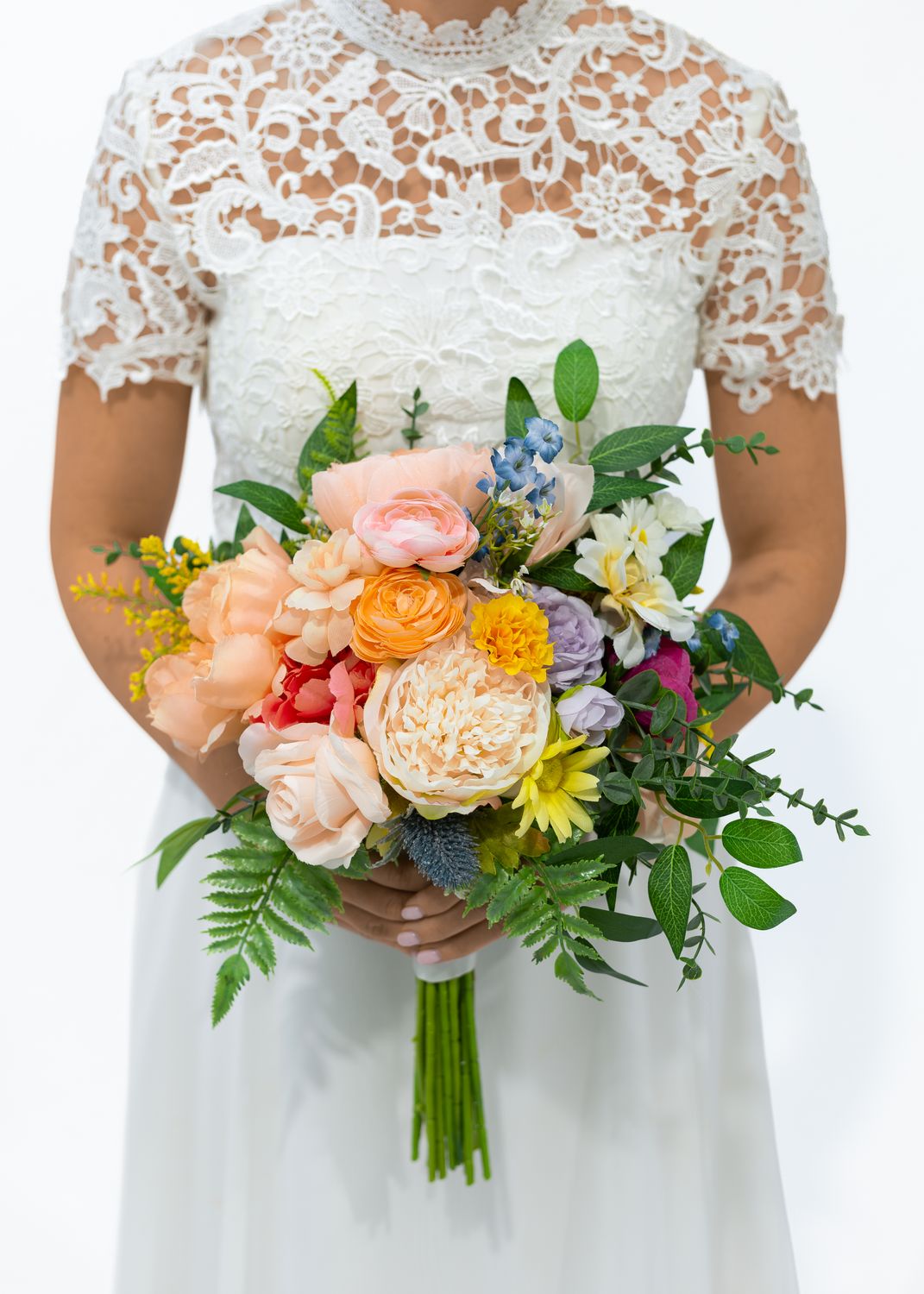Garden Party Bridal Bouquet (Rental - Purchase Also Available)