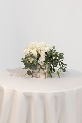 Heavenly Scent Boxwood Centerpiece (Rental)