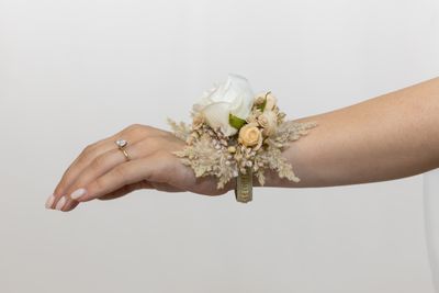 Blushing for You Corsage (Rental)