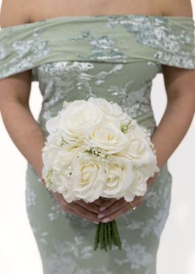 Heavenly Scent Baby's Breath Bridesmaid Bouquet (Rental)