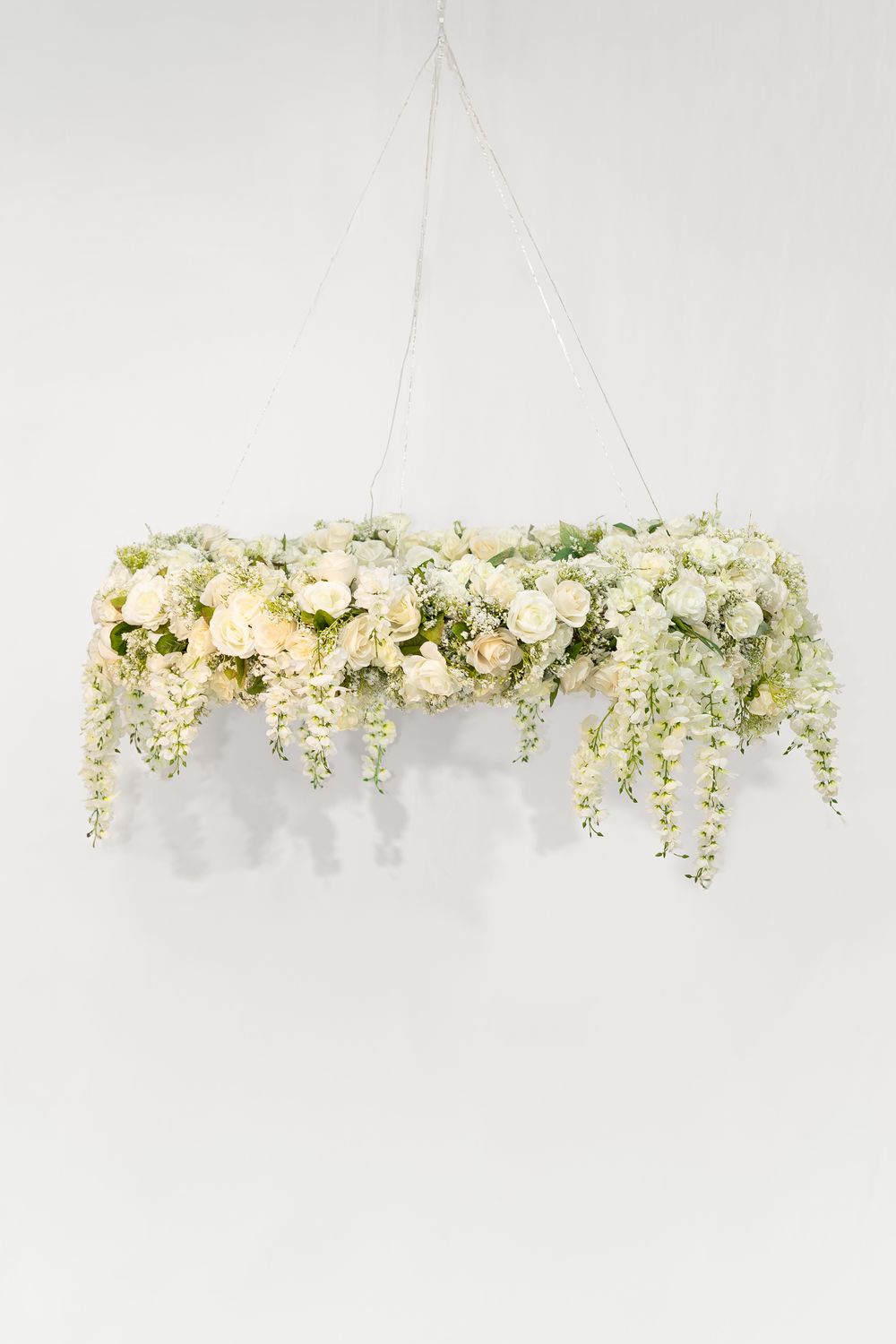 Blushing for You Flower Chandelier (Rental No Shipping)