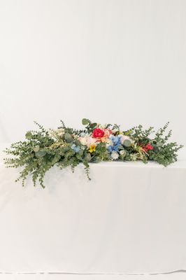 Garden Party Wall Swag (Rental)
