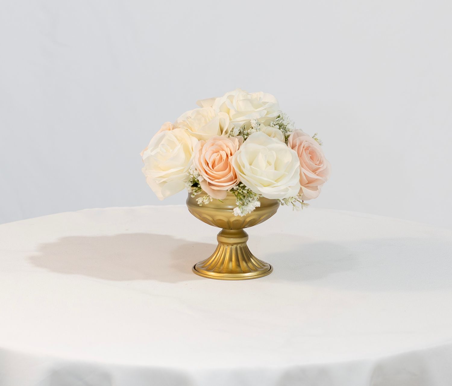 Pretty in Pink Gold Petite Vases (Rental)
