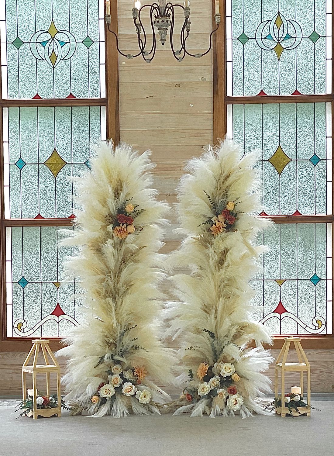 Rustic Romance Pampas Backdrops (Rental No Shipping)