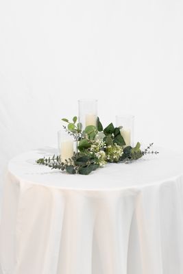 Blushing for You Eucalyptus Centerpiece (Rental)