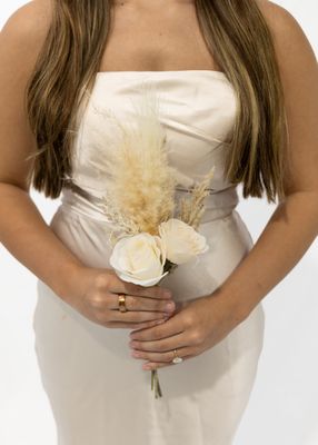 Blushing for You Junior Bridesmaid Bouquet (Rental)