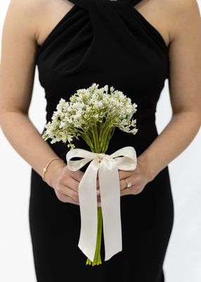 Heavenly Scent Baby's Breath Junior Bridesmaid Bouquet (Rental)