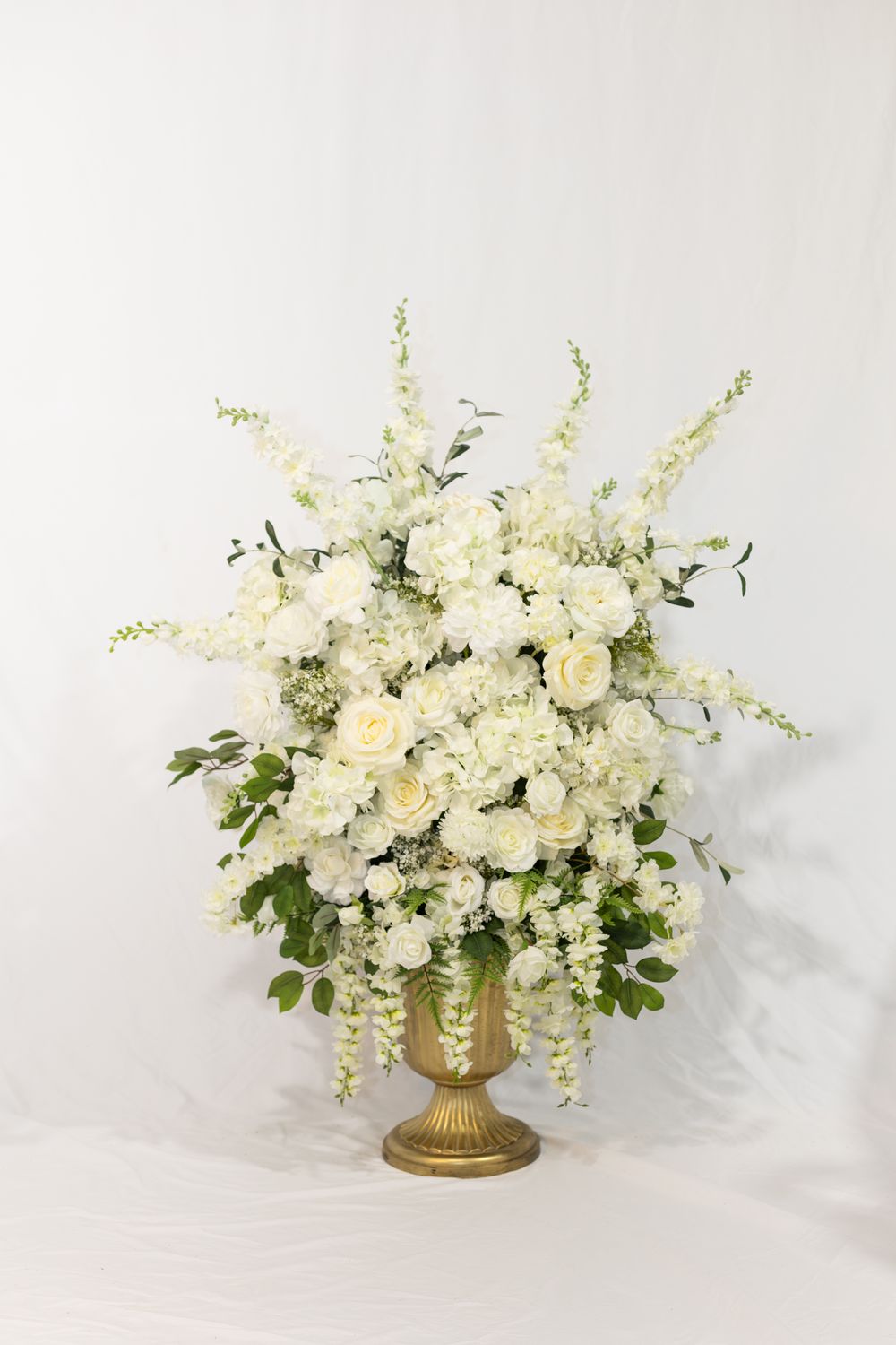 Heavenly Scent XL Gold Planter (Rental)