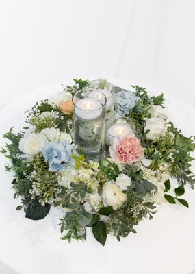 Garden Party Large Round Centerpiece (Rental)
