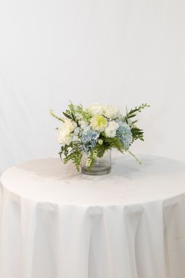Little Touch of Blue Petite Glass Vase