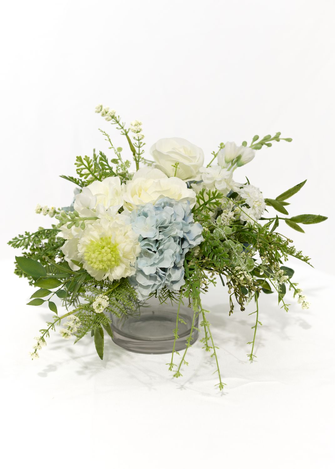 Little Touch of Blue Petite Glass Vase