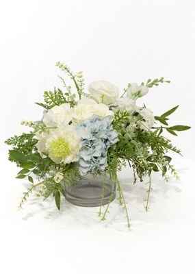 Little Touch of Blue Petite Glass Vase