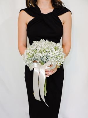 Heavenly Scent Baby's Breath Bridesmaid Bouquet (Rental)