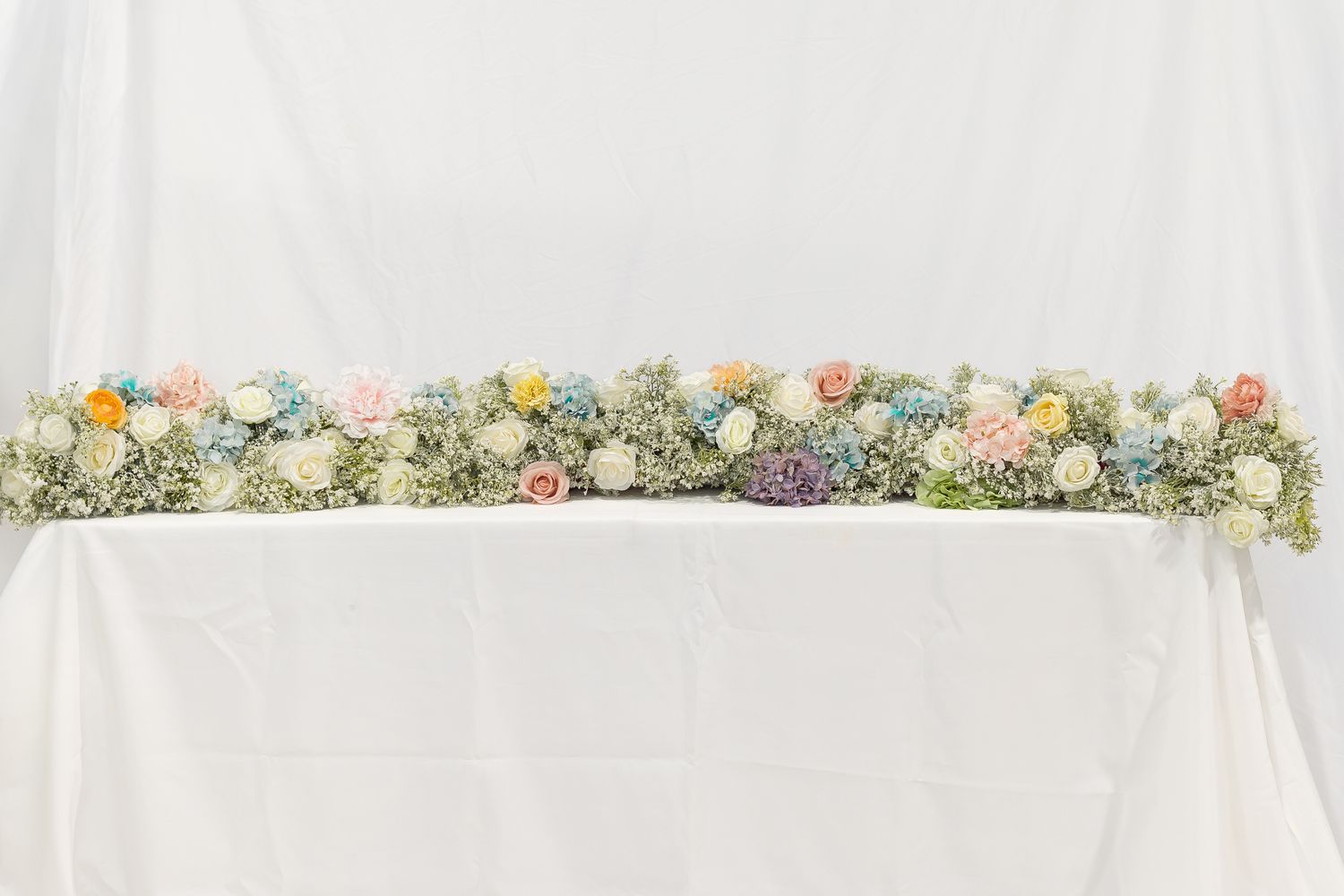 Garden Party Baby's Breath Backdrop (Rental No Shipping)
