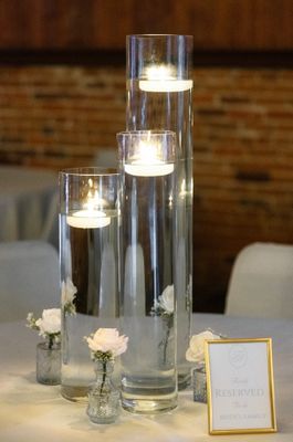 Floating Candles (Set of 3 Rental)