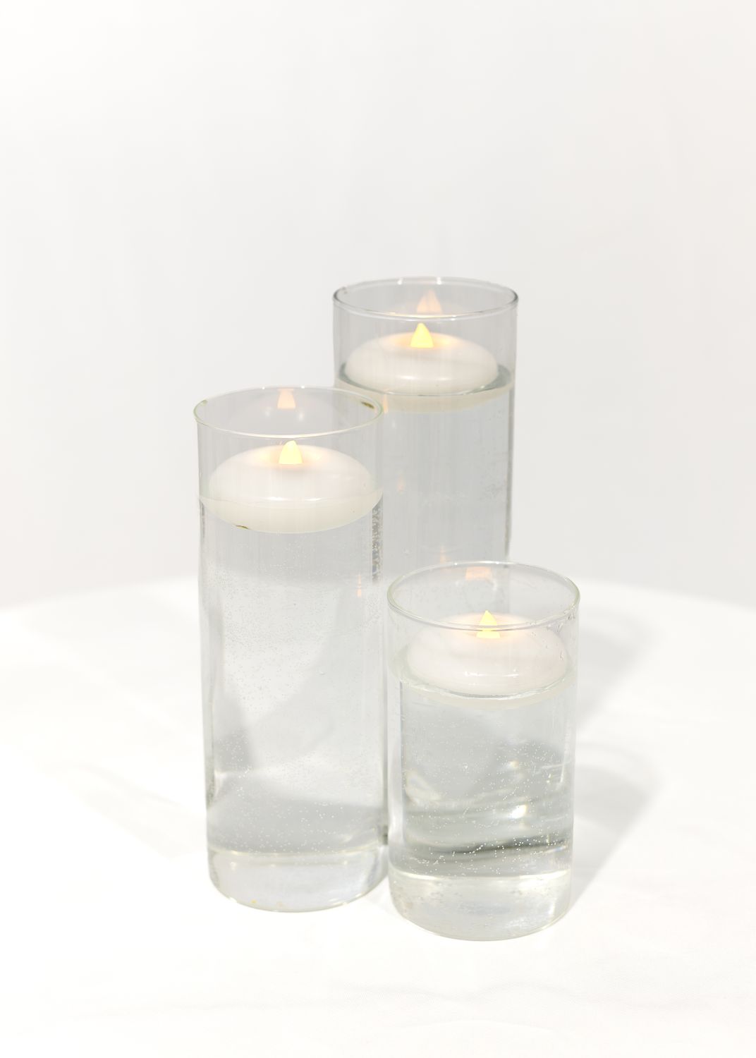 Floating Candles (Set of 3 Rental)