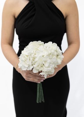 Everlasting Whispers Hydrangea Bridesmaid Bouquet