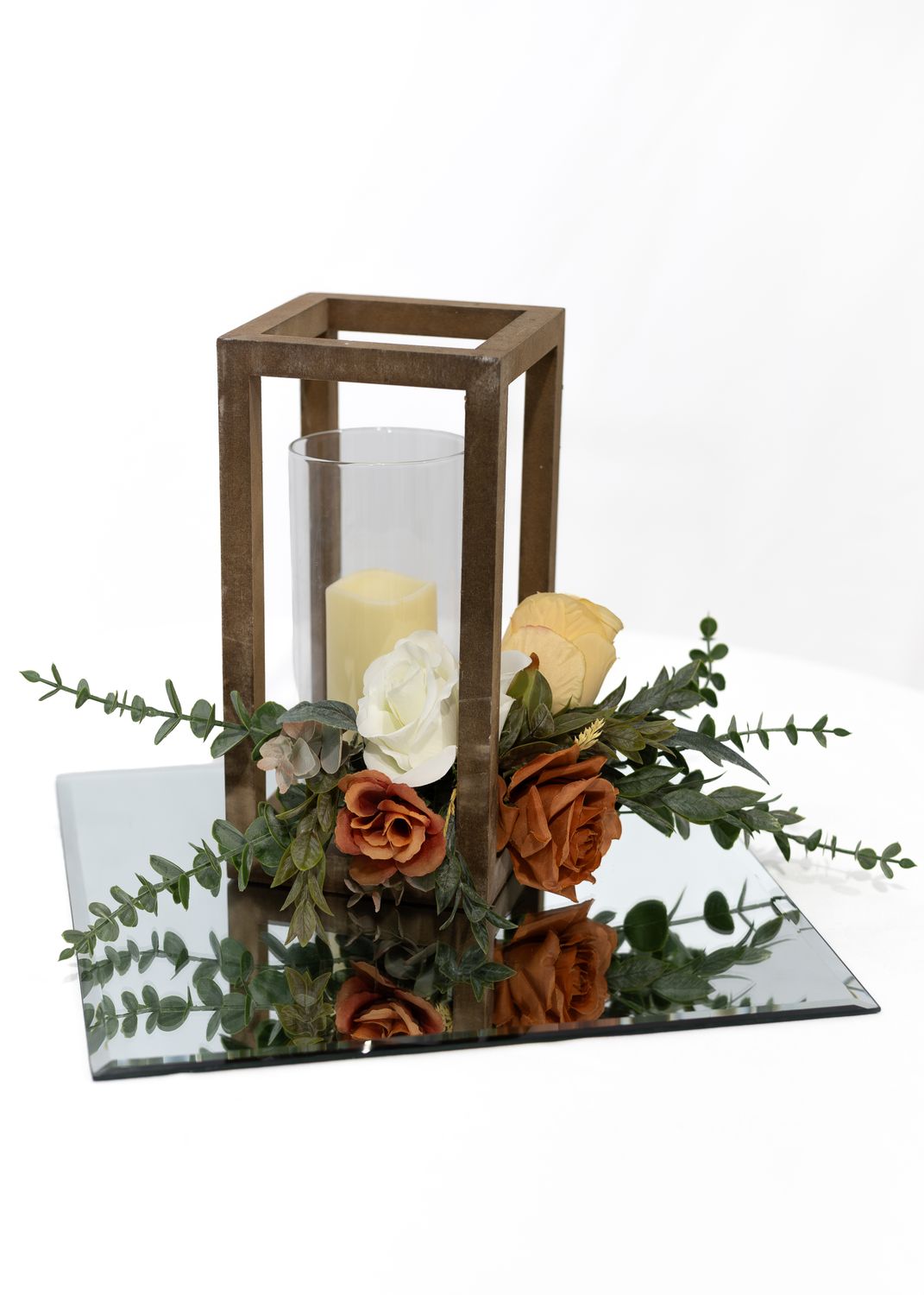 Rustic Romance Flat Mirror (Rental)