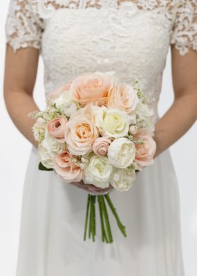 Pretty in Pink Bridal Bouquet Round (Rental - Purchase Also Available)
