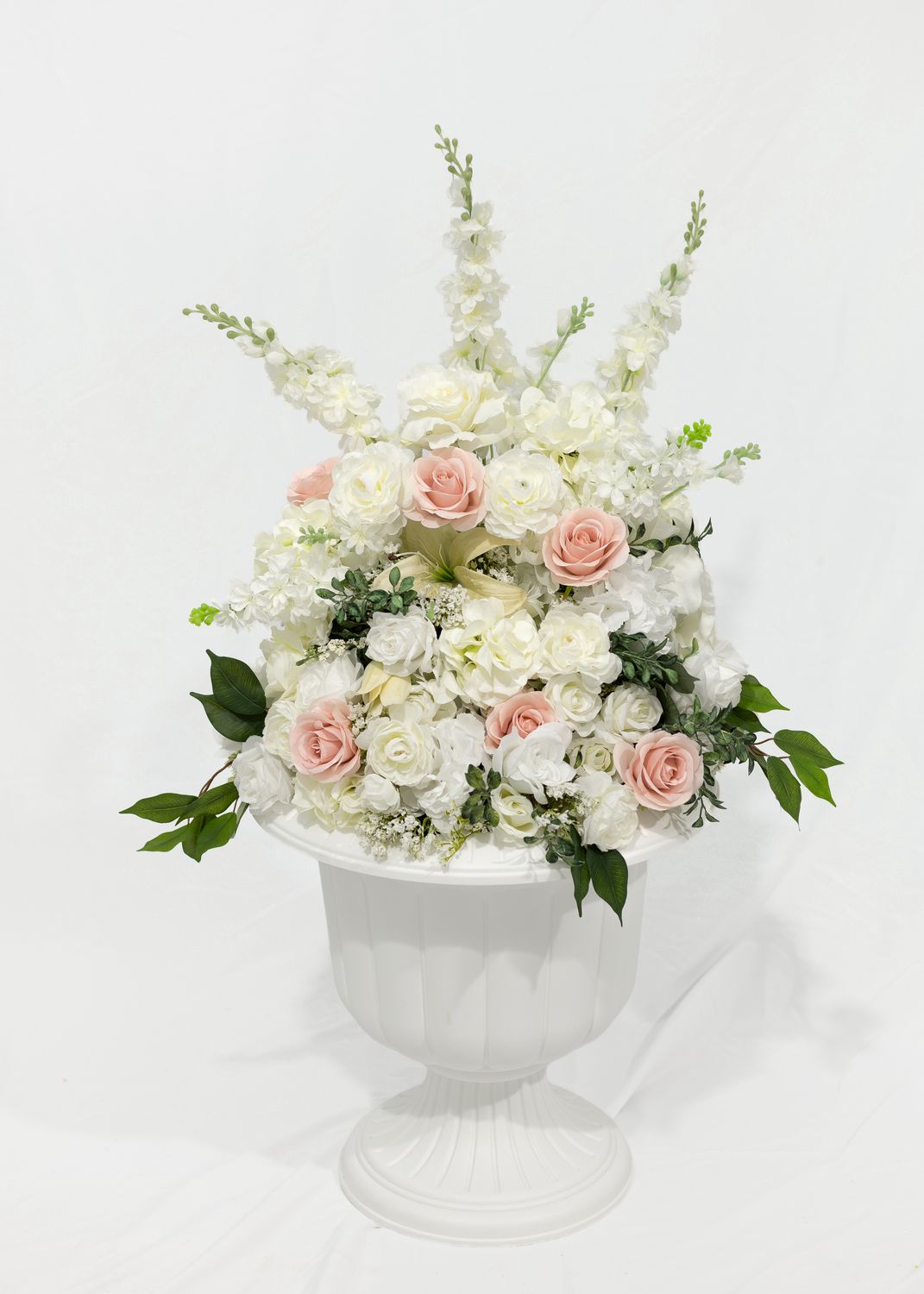 Pretty in Pink White Pot (Rental)