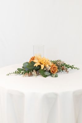 Rustic Romance Flat Floral Centerpiece (Rental)