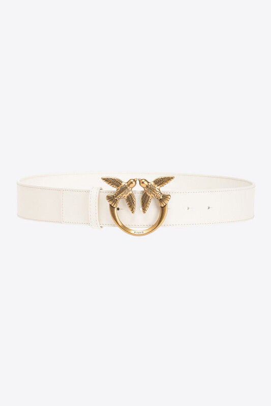 CINTURA ALTA LOVE BIRDS IN PELLE