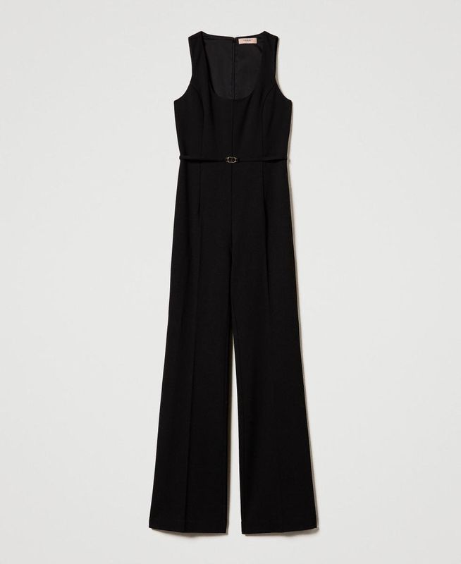 TUTA FLARE CON CINTURINO OVAL T