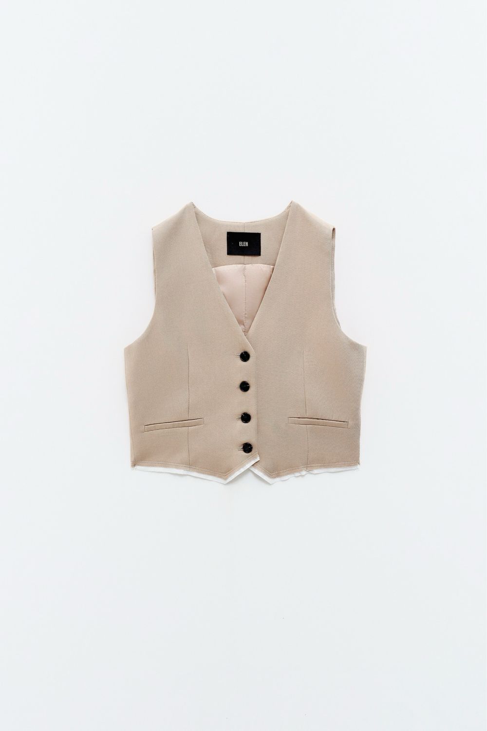 GILET TAGLIO VIVO