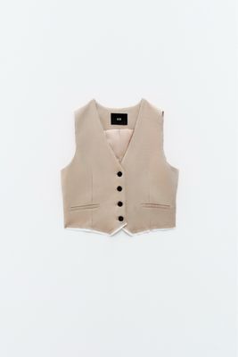 GILET TAGLIO VIVO