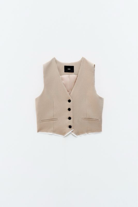 GILET TAGLIO VIVO