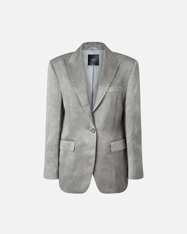 BLAZER MONOPETTO IN RASO