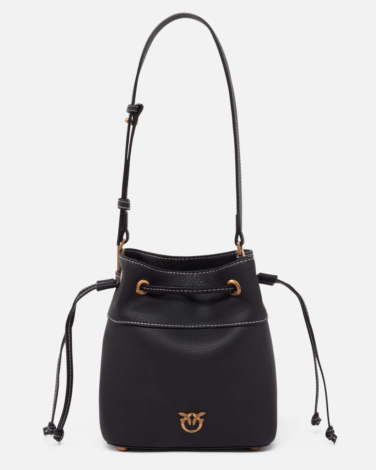 BORSA A SECCHIELLO IN PELLE