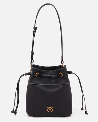 BORSA A SECCHIELLO IN PELLE
