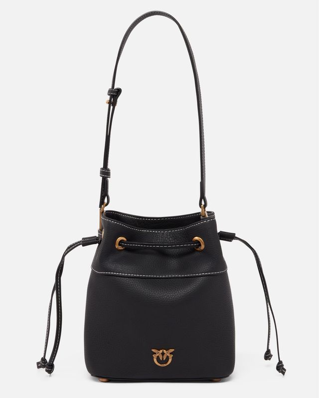 BORSA A SECCHIELLO IN PELLE