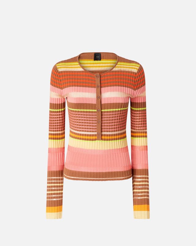 MAGLIA ADERENTE A RIGHE