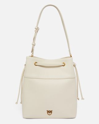 BORSA A SECCHIELLO IN PELLE
