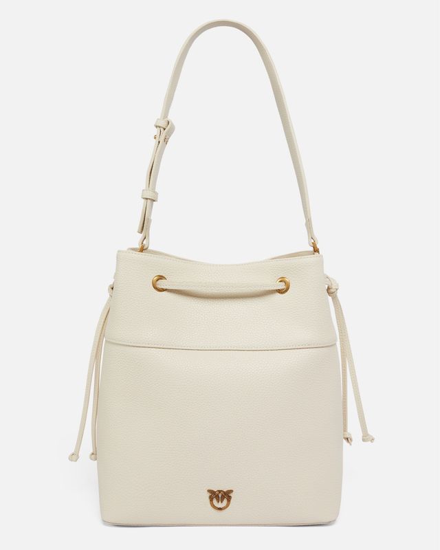 BORSA A SECCHIELLO IN PELLE