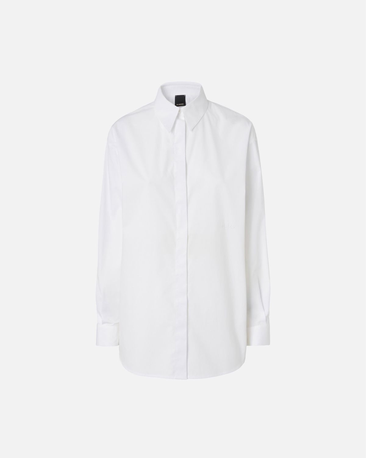 CAMICIA OVERSIZE IN POPELINE