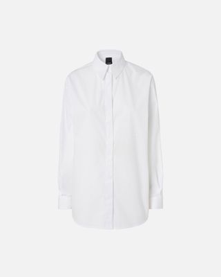 CAMICIA OVERSIZE IN POPELINE