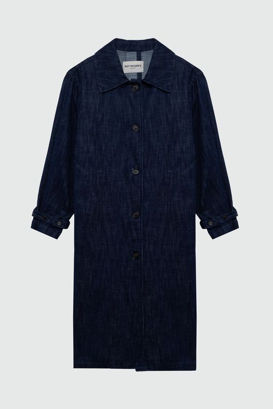 TRENCH SLUB IN DENIM