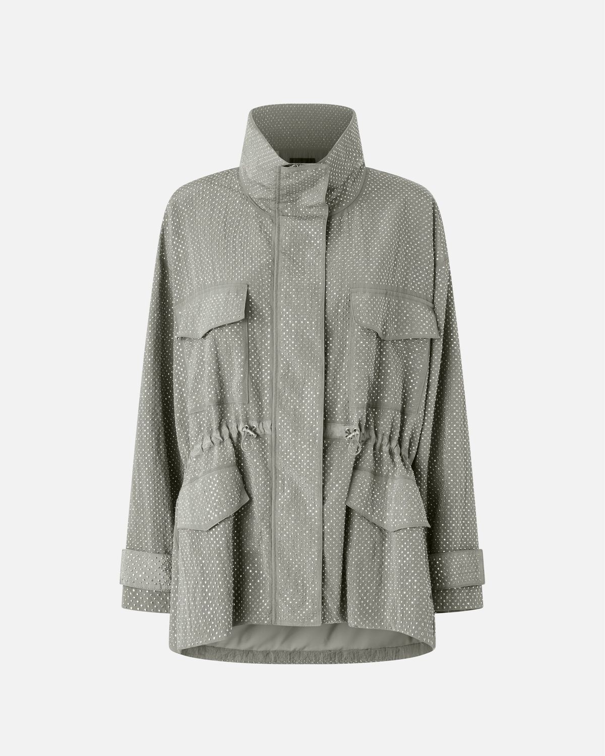 PARKA TECNICO CON STRASS