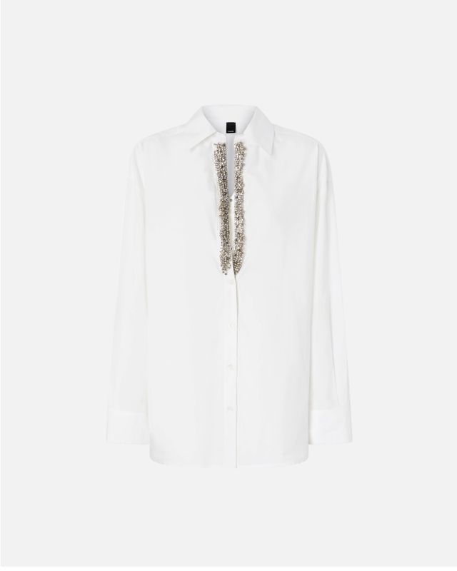 CAMICIA CON STRASS