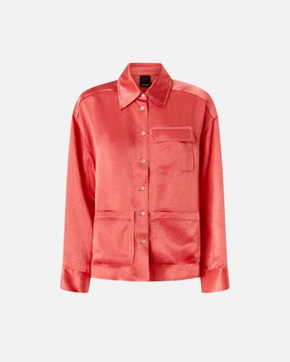 CAMICIA FLUIDA CON TASCHINO