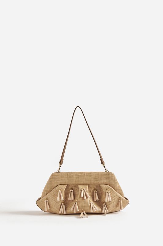 EMERA PAPER FRINGES MACADAMIA