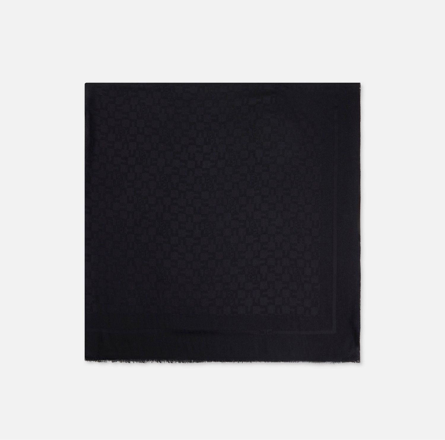 SCIARPA CON PATTERN LOGO