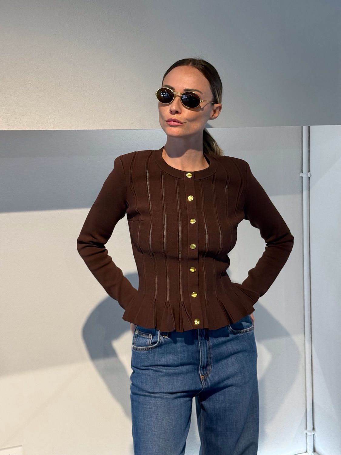 MAGLIA CON DETTAGLI À JOUR