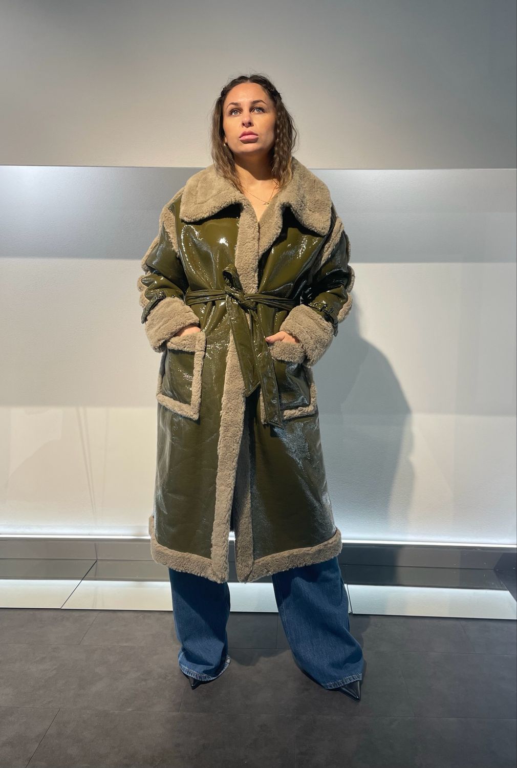 CAPPOTTO EFFETTO MONTONE