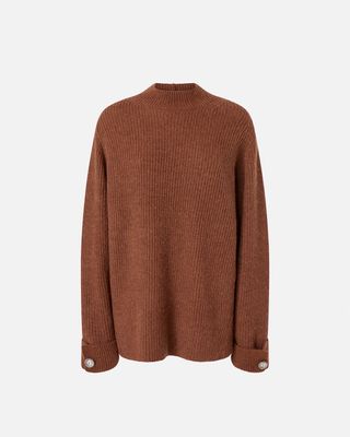 MAGLIONE CON COLLO MONTANTE