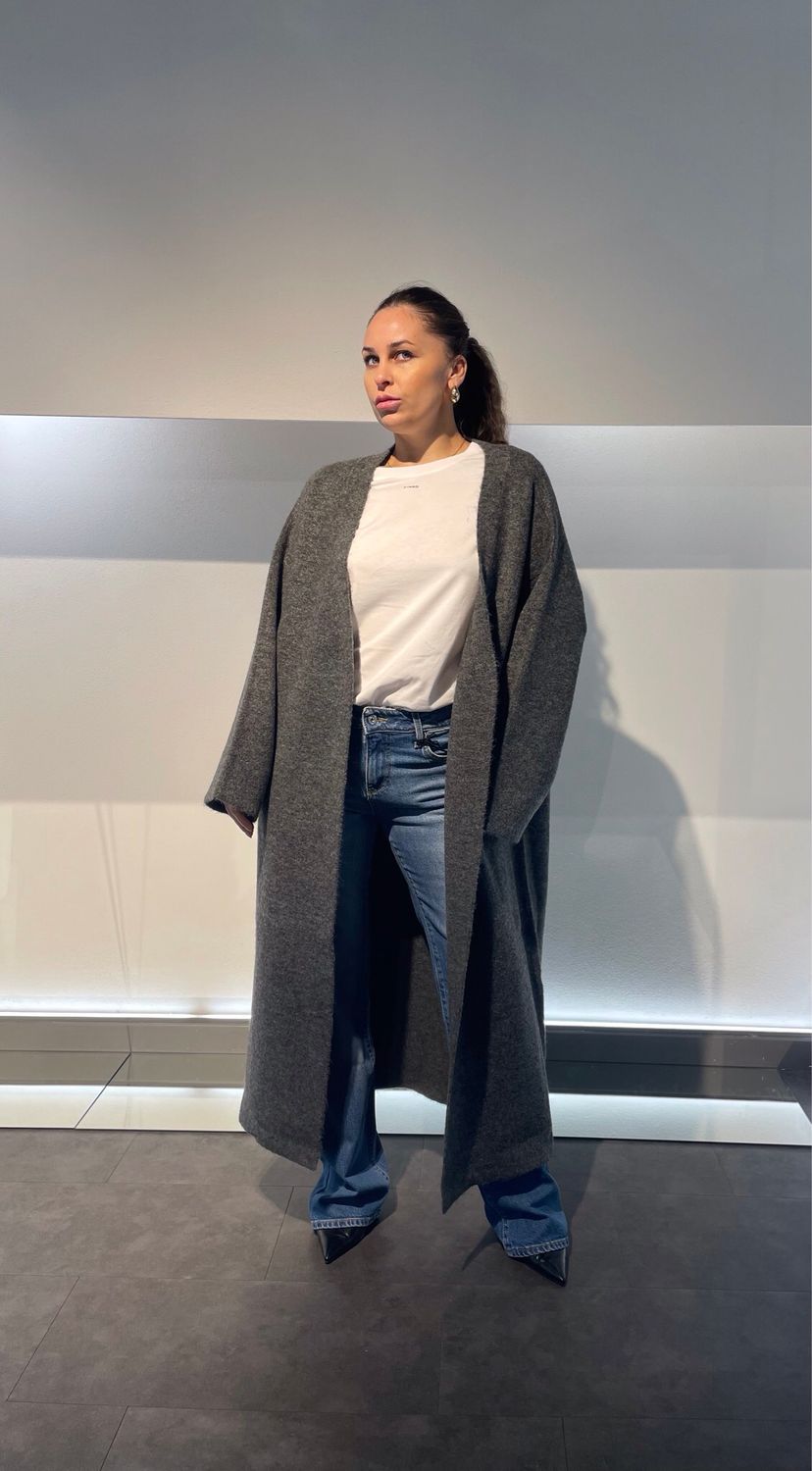 CARDIGAN LUNGO